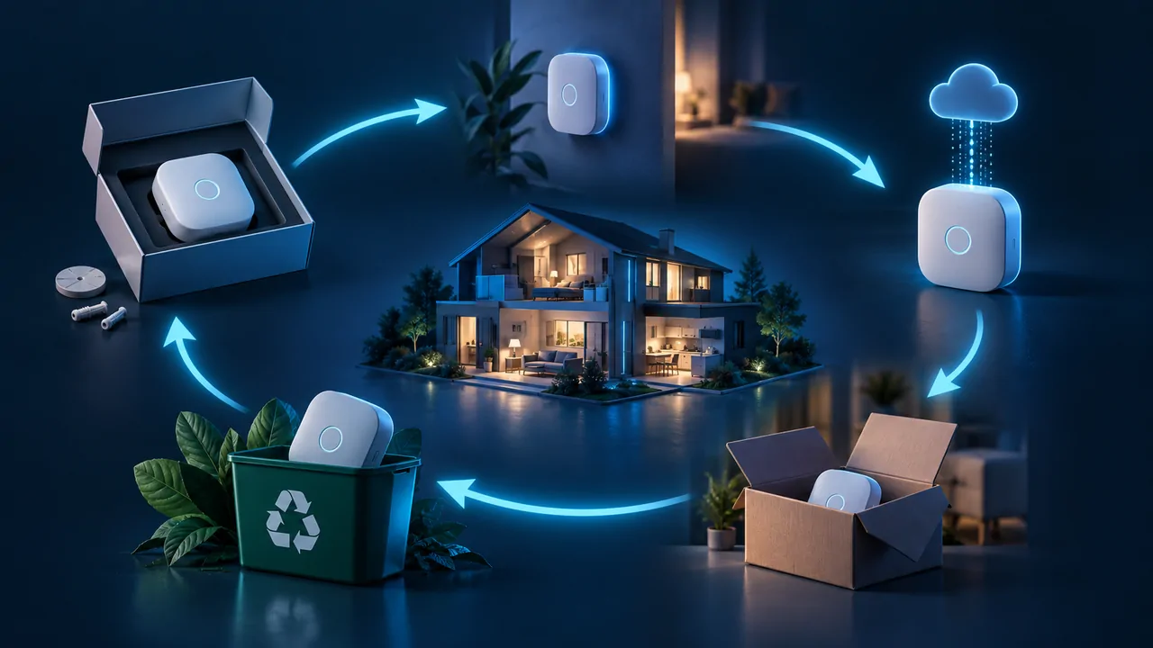 Generated editorial cover for A Device Lifecycle Check for Connected Home Purchases