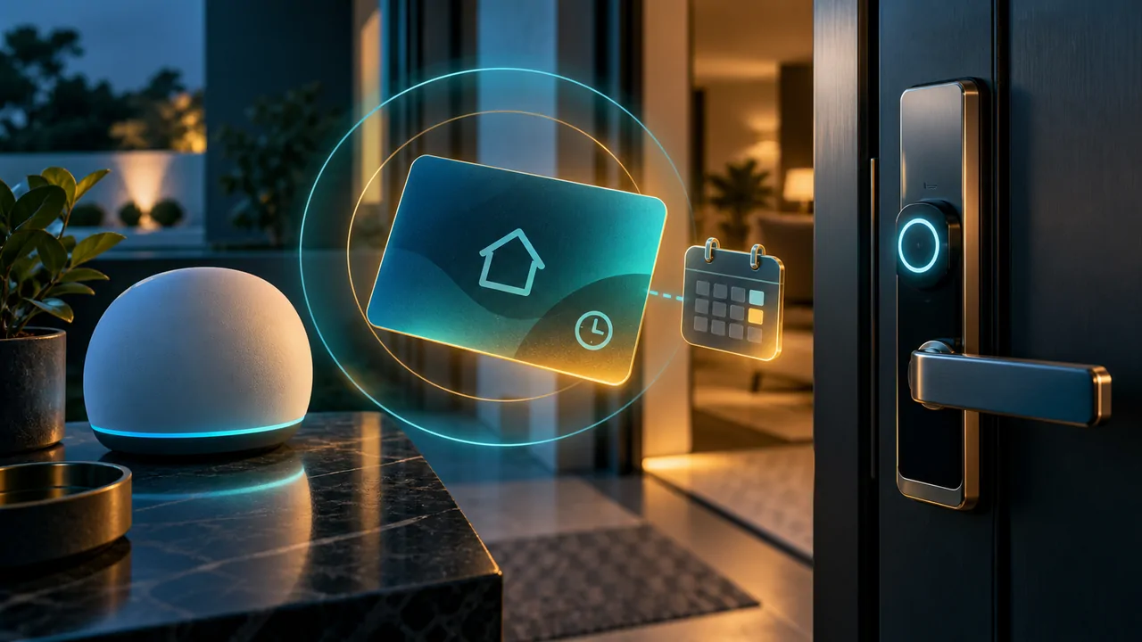 Generated editorial cover for Make a Guest-Access Plan Before You Share Smart-Home Controls