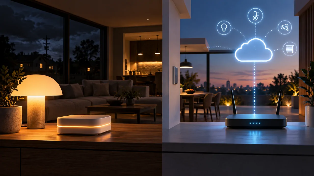 Generated editorial cover for Local Control and Cloud Control: Questions to Ask Before Adding a Device