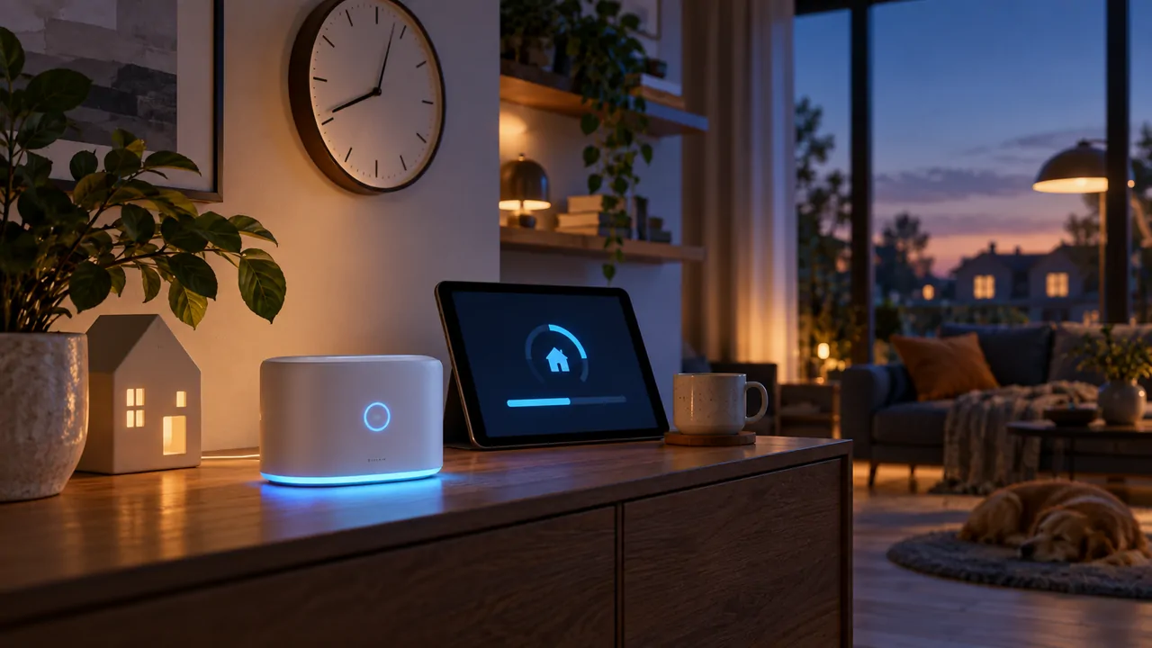 Generated editorial cover for Create an Update Window for Your Home IoT Devices